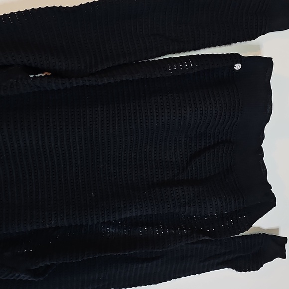 Bench Women's Small Black Crewneck Sweater - Picture 3 of 6